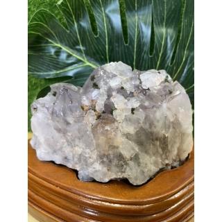 【Cocozy世界水晶原礦】花園綠簾紫超七晶族(花園綠簾紫超七晶族)