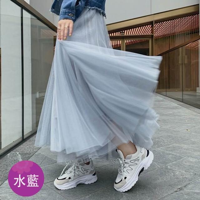 【buyer 白鵝】現貨 夢幻仙氣飄飄 多層 裙子 紗裙(多款任選)