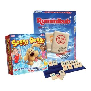 【暢銷桌遊優惠組】拉密標準普及版+桌遊甩水狗狗