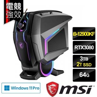 【MSI 微星】Aegis Ti5 12VTE-204TW 12代電競電腦(i9-12900KF/64G/3T HDD+2T SSD/RTX3080-10G/Win11Pro)