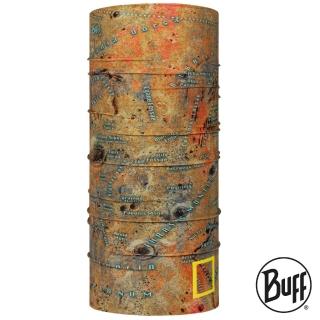 【BUFF】COOLNET 抗UV頭巾 國家地理授權 多重地表 BF128757-555(路跑/防曬/健行/單車/爬山/防疫)