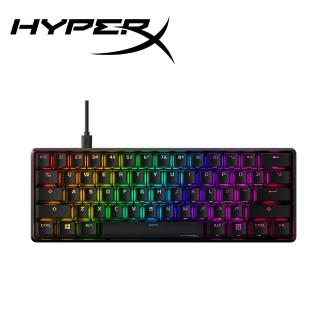【HP 惠普】HyperX Alloy Origins 65% 紅軸英文有線鍵盤(4P5D6AA)
