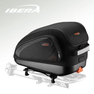 【IBERA】快拆式後貨架袋IB-BA18(後貨包 單車包 腳踏車收納 手提/肩背)