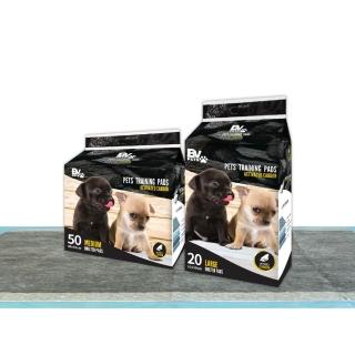 【BV Pets 寵物生活家】強效吸水除臭 竹炭寵物尿布墊(寵物尿墊/尿布/尿片/犬貓適用)