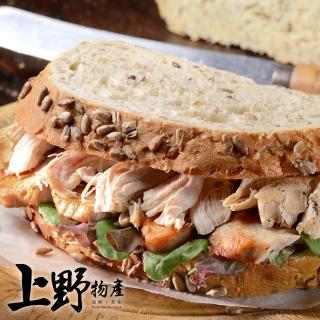 【上野物產 中秋烤肉】紅龍嚴選 軟嫩煙燻雞肉片 x10包(雞肉片 紅龍 三明治  烤肉 燒肉 中秋 烤肉組)