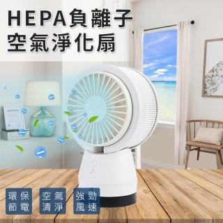 HEPA負離子桌面淨化風扇(直播限定)
