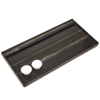【步騰云】60X30cm 經典優雅型石茶盤 茶盤(WM-GTQ-5)