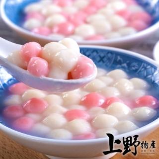 【上野物產】古早味手工糯米豆沙湯圓 x8(200g±10%/包)