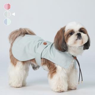 【PurrPaw 呼嚕抱抱】Pawfect-Fit! 寵物風衣-S(台灣設計 雙面布料 三色 親膚好質感)