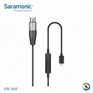 【Saramonic 楓笛】UTC-XLR XLR轉Type-C麥克風轉接線(勝興公司貨)