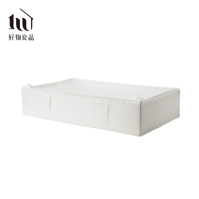 【好物良品】2入-大款_牛津布床底提把衣物被子收納整理箱(床下拉鍊置物箱 小物收納 玩具收納)
