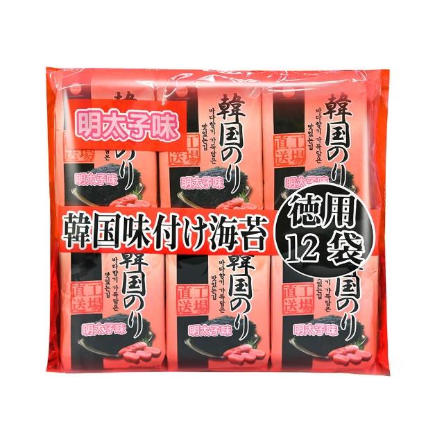 【orionjako】韓國海苔(42g 麻油/嚴選味付/芥末/照燒風味/38.4g 明太子風味)任選(點心/餅乾/零食)