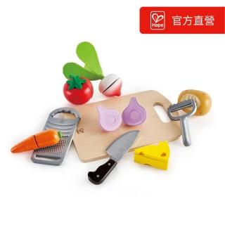 【德國Hape】木製蔬菜切切樂(家家酒玩具)