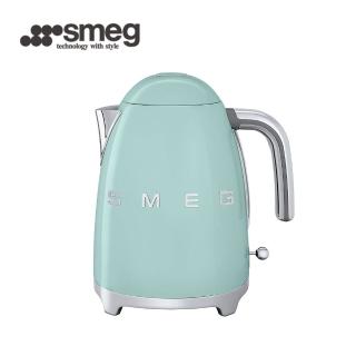 【SMEG】義大利復古美學電熱水壺-粉綠色(KLF03PGUS)