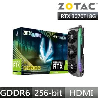 【ZOTAC 索泰】GAMING RTX 3070TI  AMP HOLO 顯示卡+華碩 ROG STRIX XF120 風扇