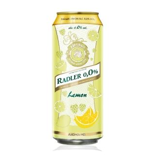 【Radler 萊德】德國Radler 0.0% 萊德無酒精啤酒風味飲-檸檬(500ml)