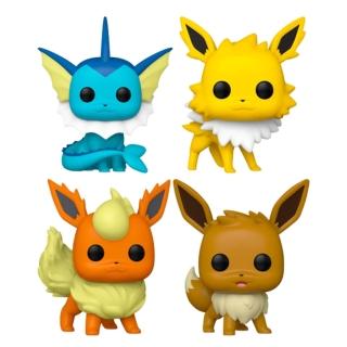 【FUNKO】POP 精靈寶可夢 神奇寶貝 伊布 雷伊布 水伊布 火伊布 四款一組(代理版)