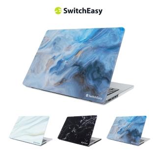 【SwitchEasy 美國魚骨】MacBook Pro 13吋 Marble 大理石保護殼(通用最新M2)