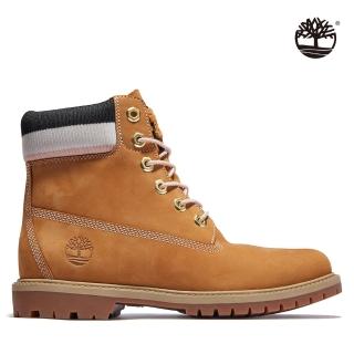 【Timberland】女款小麥色戶外休閒6吋靴(A2R3G231)