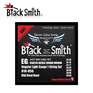 【BlackSmith】ANW-1056-7ST 奈米碳纖維AOT薄包膜 7弦 電吉他弦(原廠公司貨 商品保固有保障)