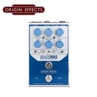 【Origin Effects】Bassrig Super Vintage Blue 效果器(原廠公司貨 商品保固有保障)