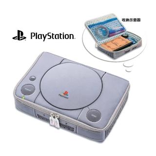 【寶島社】初代 PlayStation PS1 原尺寸多用途收納包 主機包(藍色版)