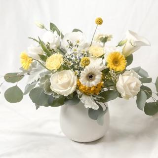 【Flower Plus】-雙北限定- 黃鶯出谷 DIY材料包 鮮花宅配(鮮花)