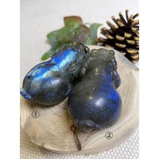 【Cocozy世界水晶原礦】拉長石手工雕刻貔貅(招財神獸 開運旺財 鎮宅化煞)