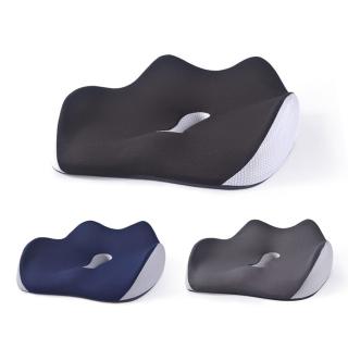 【YUNMI】記憶棉坐墊 立體美臀坐墊 痔瘡坐墊 減壓椅墊 孕婦座墊 辦公室椅背墊 汽車坐墊(居家/辦公)