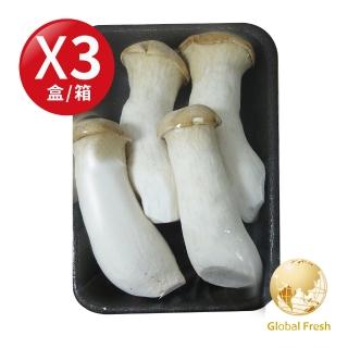 【Global Fresh 盛花園】新社杏鮑菇(200g/盒 3盒/箱)