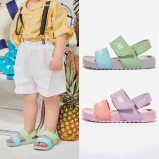 【NEW BALANCE】涼鞋 韓版 外出 粉嫩色 可愛涼鞋 NB 韓國涼拖 中大童 藍綠(K3601G4P-M K3601P4P-M)