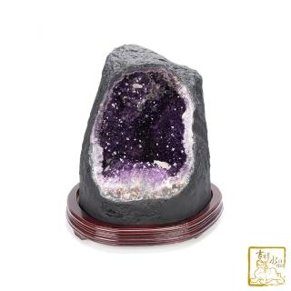 【吉祥水晶】巴西手打洞紫水晶洞 24.15kg(聚財氣錢水)