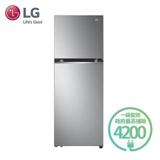 【LG 樂金】火速配★315公升一級能效變頻右開上下門冰箱(GN-L312SV)