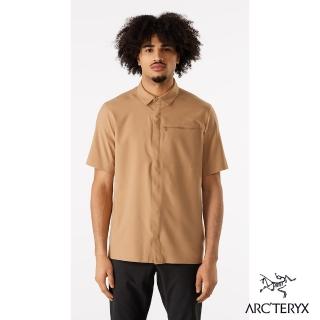 【Arcteryx 始祖鳥】男 Skyline 抗UV 短襯衫(帆布棕)