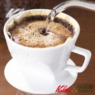 【Kalita】NARUMI 102系列 陶瓷寬帶三孔濾杯(手沖咖啡入門款)