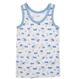 LOVIN BABY 一王美台灣製男童汽車背心(6件組 隨機取色7413)