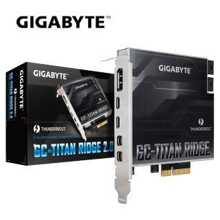 【GIGABYTE 技嘉】GC-TITAN RIDGE 2.0 擴充卡