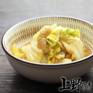 【上野物產】干貝鮑魚風味白菜滷 x4包(1000g±10%/包)