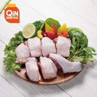 【超秦肉品】頂臻雞 100%國產土雞肉 雞骨腿切塊 500g x1盒