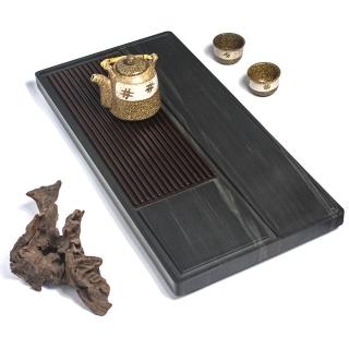 【步騰云】60X30cm 時尚雅素款電木石茶盤(WM-GTQ-8)