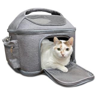 【LINGO 寵物居家】寵物外出包(手提、肩背兩用)