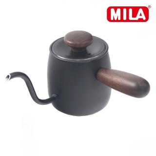 【MILA】橫手急須細口壺300ml(黑)