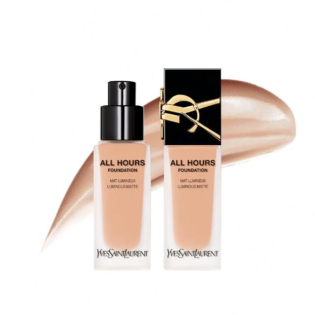 【YSL】官方直營 恆久完美無瑕持妝粉底SPF39/PA+++ 25ml(午夜粉底/任選1款)