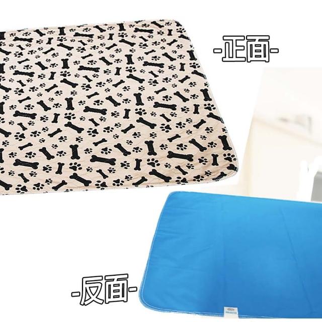 【LIKE PET】加厚寵物環保尿墊-M(貓狗尿片 重複使用 防水可洗 環保尿布墊 環保可水洗 保潔墊)