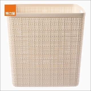 【特力屋】組Curver Jute編織造型收納盒Cube 17L-2