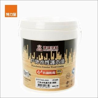 【特力屋】德寶水性護木漆 透明平光3.5kg