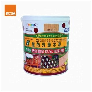 【特力屋】日本製室內外防虫防霉透明護木漆1.6L