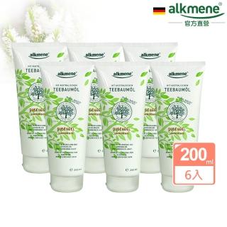 【德國alkmene歐珂蔓】茶樹精油淨膚抗痘沐浴乳200ml(買3送3)