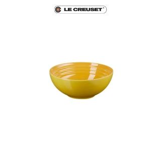 【Le Creuset】瓷器早餐穀片碗16cm(芥末黃)
