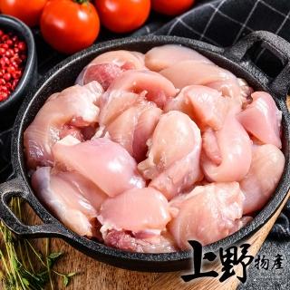 【上野物產】台灣產 在地帶骨土雞肉切塊 x8包(500g±10%/包)